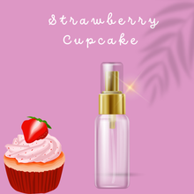 Load image into Gallery viewer, Strawberry 🍓 Cupcake 🧁 body oil 2oz - Bossy Girlz Cosmetics LLC