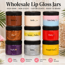 Load image into Gallery viewer, 8oz lip gloss jars
