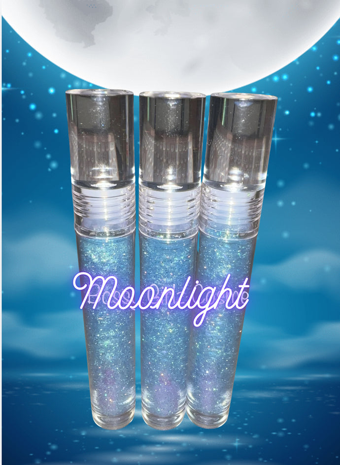 Moonlight-color changing lip gloss