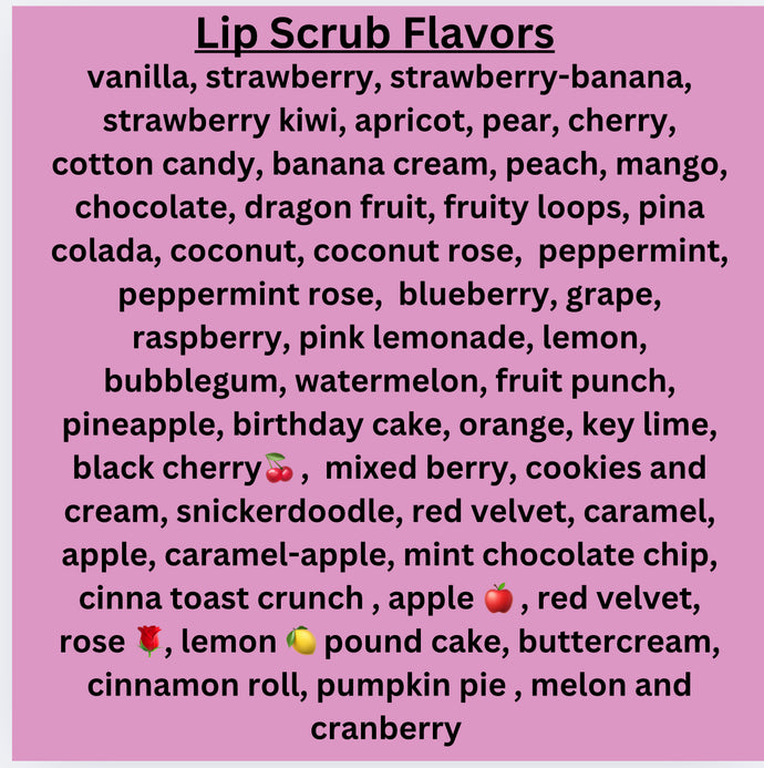 15gram wholesale lip 👄 scrubs