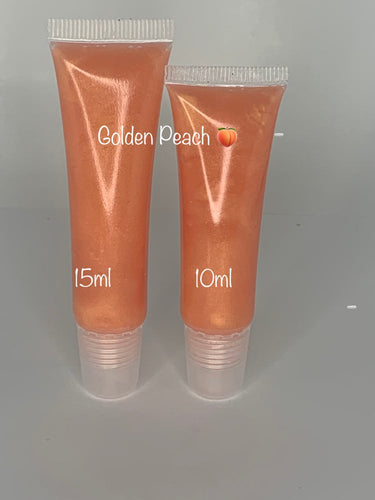 Golden peach 🍑 lip gloss - Bossy Girlz Cosmetics LLC