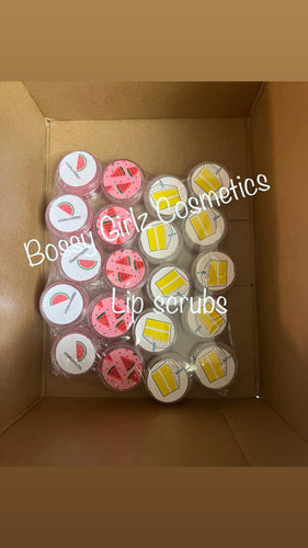 Exfoliating flavored mini Lip scrubs. - Bossy Girlz Cosmetics LLC